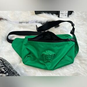 Versace nylon bum bag . New comes with authenticity card.